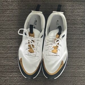 Nike Air Max Dia Women's Running Shoes White Black Metallic Gold